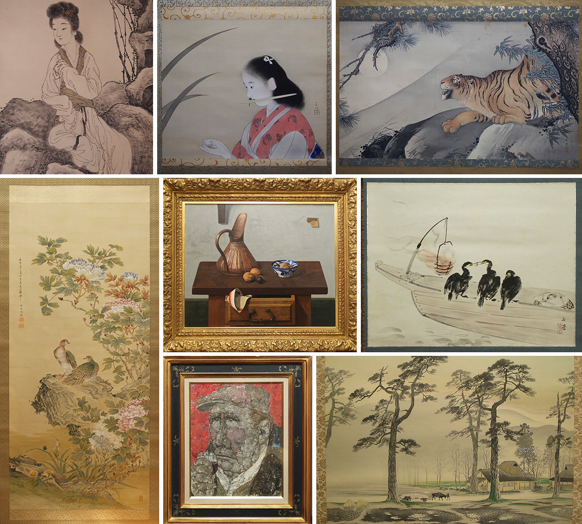 絵画（日本画・洋画）の買取り│美術品買取り専門店：夏樹美術