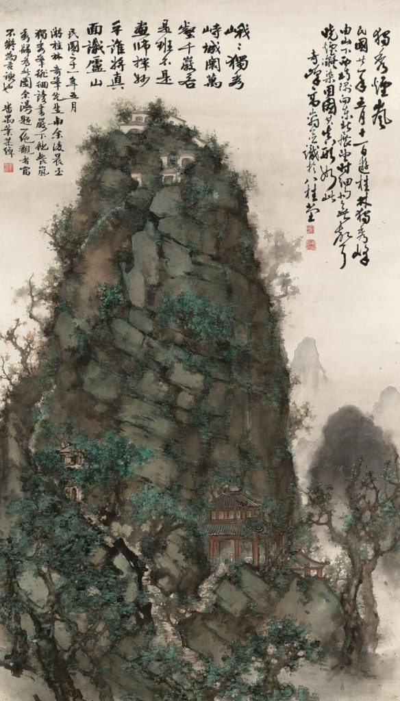 中国骨董　旧家蔵、油絵名作【中国紹興水郷風景】高級額縁入り 中国骨董 旧家蔵、油絵名作【中国紹興水郷風景】高級額縁入り