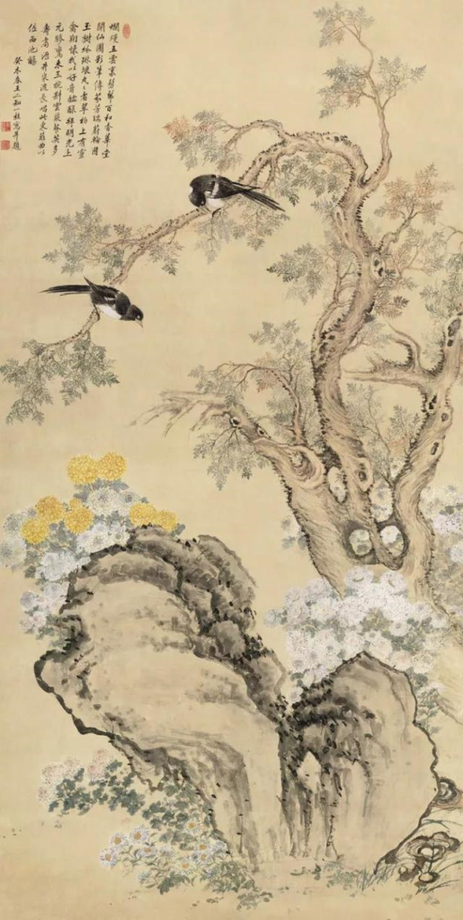 中国　掛軸　清朝　工芸品　宮廷　画家 中国 清 宮廷 書画 掛け軸は高額で売却できます│美術品買取り